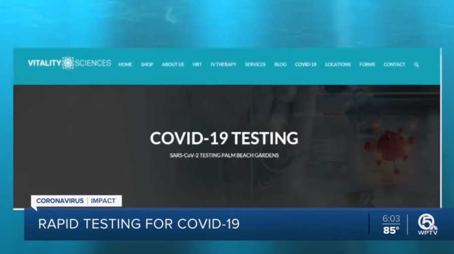 vitality sciences covid-19 rapid testing