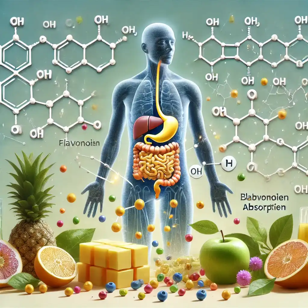 maximize absorption of flavinoids